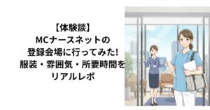 MCナースネット登録会場に行ってみた