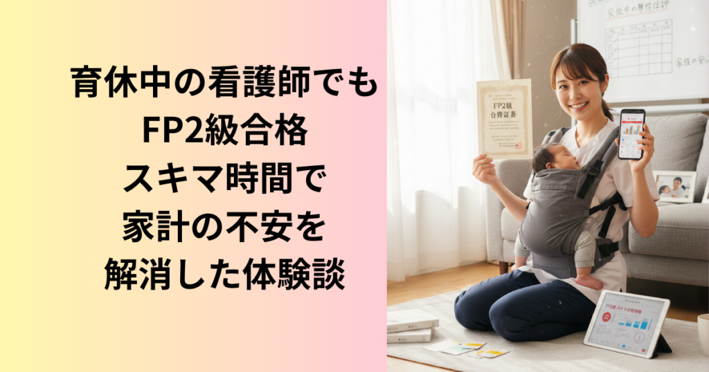育休中の看護師がFP２級