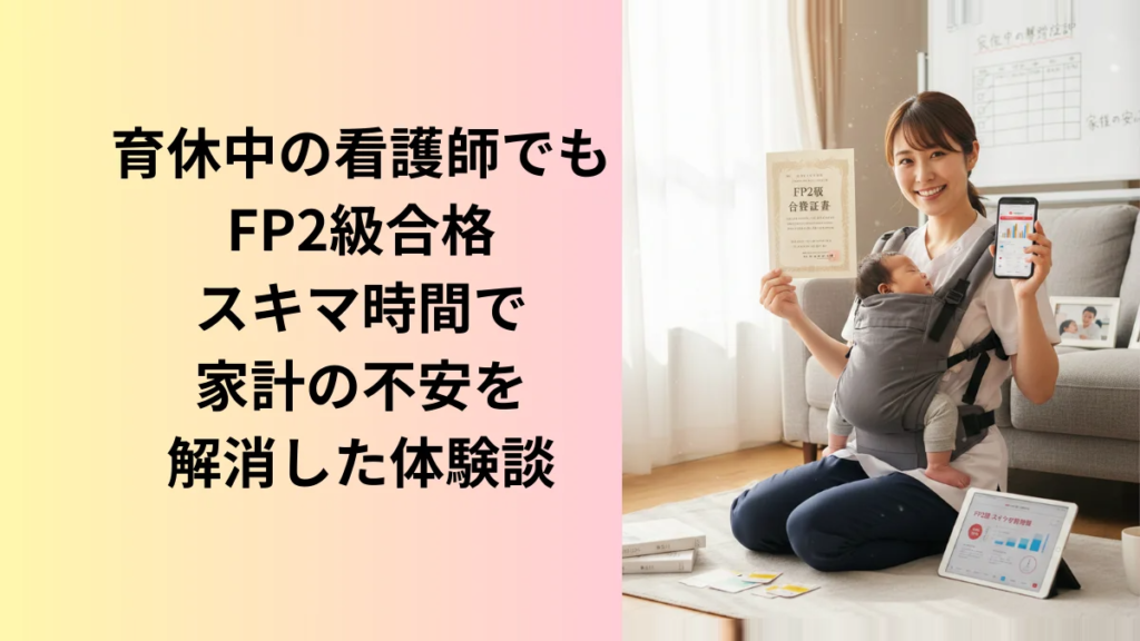 育休中の看護師がFP２級
